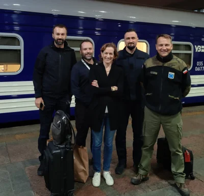 nonOfUsAreFree - Radek wraz z Żoną odwiedził Kijów.
 Pożegnanie z Kijowem. Podziękowa...