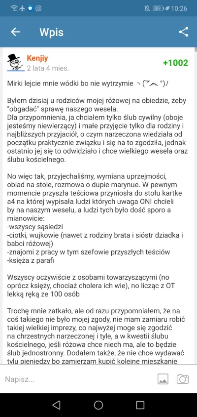 oficjalniemartwa - Poza tym polecam innym przestać się produkować, gdyż op lubi #!$%@...