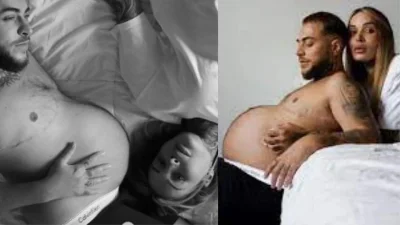 ku2yn - Calvin Klein to stan umysłu Zatrudnili faceta w ciąży do kampani reklamowej (...