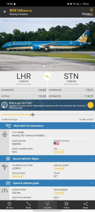 dwakotykastrowane - O co tu chodzi? Niby Vietnam Airlines ale #flightradar24 pokazuje...