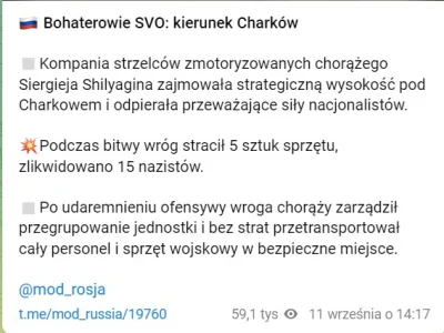 JPRW - Czytanie oficjalnych przekazów rosyjskiego Ministerstwa Obrony to jest po pros...