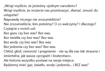 nobrainer - Potężne oświadczenie prezydenta Zełenskiego po wieczornych atakach Rosji ...