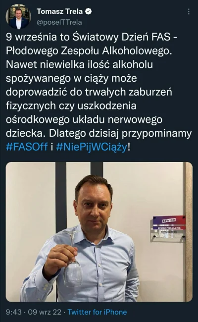 Volki - Wolno ci wyskrobać, bo to tylko zlepek komórek.

Ale nie wolno ci pić alkohol...