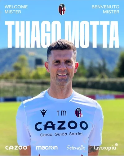 Raspa - Thiago Motta nowym trenerem Bolognii

#mecz #seriea