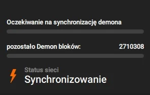 shaggee - Tydzień temu opaliłem swoje lokalne monero GUI. Portfel chyba 4 dni się syn...