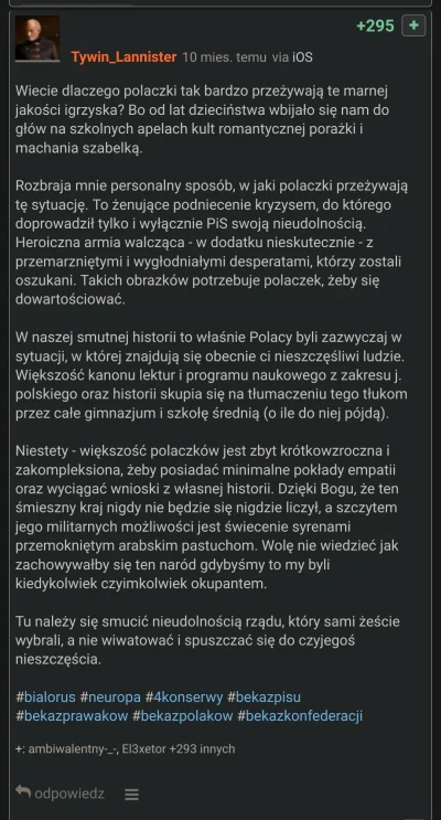 stjimmy - @Frasad: albo po prostu zwykły troll