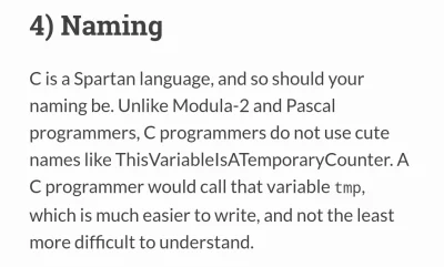 EmcePomidor2 - Linux kernel coding style

( ͡º ͜ʖ͡º)

https://www.kernel.org/doc/html...