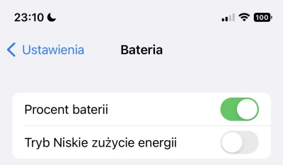 ziuaxa - @GlenGlen12: podobno od września 2022 możecie na iphonach ustawić procentową...