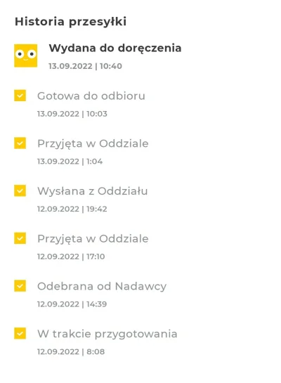 Nawoja - @smileforme U mnie dzisiaj była do odbioru, a za chwilę ją wyciągnęli xD