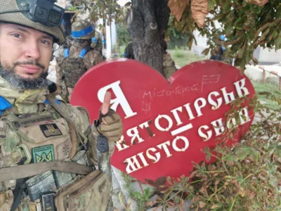 Wiggum89 - Wojsko ukraińskie wkroczyło do Światohirska w Donbasie – poinformowała Gwa...
