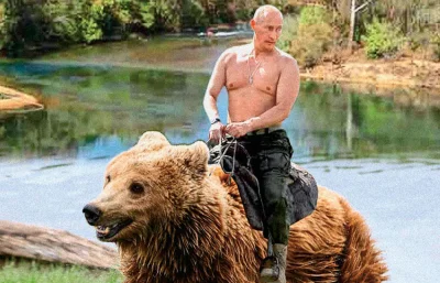 RetNom - Mnie najbardziej rozwala jak upadł wizerunek potężnego Vladimira XD
#ukraina...