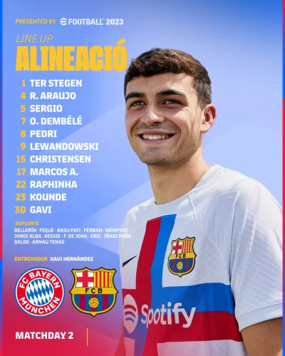 Kriten33 - Składy
#fcbarcelona #mecz #pilkanozna #ligamistrzow #bayernmonachium