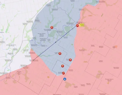 Aryo - Tu liveuamap czy mapa proukraińska. Miejscowości zajęte przez Ukraińców wg. Ry...