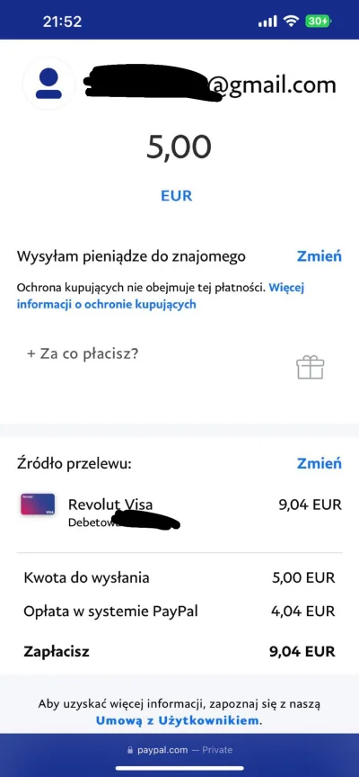 szymon-ambroziak - Nigdy nie miałem problemu z przelaniem hajsu paypalem do plusx, al...