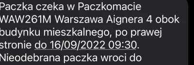 Dustaf1 - Co jest mam 300km do Warszawy a tu mi dziś przychodzi SMS z paczka do odebr...