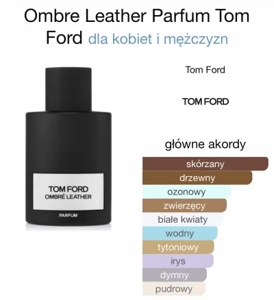ZnUrtem - #perfumy Tom Ford Ombre Leather Parfum
10 ml - 55 PLN/sztuka (szkło w cenie...