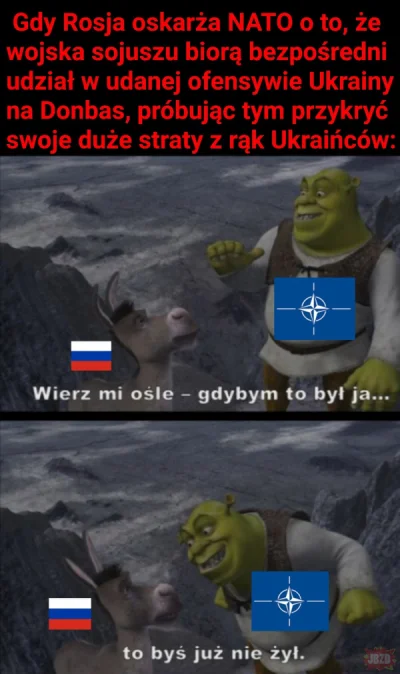 Jaros-69_69 - Twierdzą w TVKacapia ,że NATO walczy na Ukrainie..