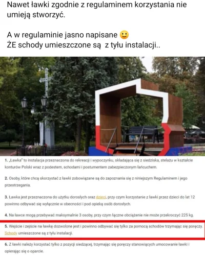 widmo82 - Wykonawca ławeczki Pisowskiej nie zna regulaminu.
Widać 100k za sztukę to m...