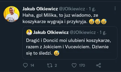 michalglus - Dalej nie wierzycie że @JakubOlkiewicz i @LeszekMilewski pociągają za sz...