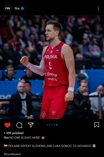 Wagram92 - Zostawiam pamiątkę ze strony FIBA. 

Trwają Mistrzostwa Europy w kosza. Sł...