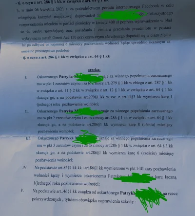 szczesliwa_patelnia - #prawo #komornik #oszukujo 

Zostałem oszukany na 400pln w inte...