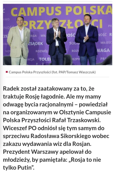 J.....e - Dostali już dawno instrukcje. Teraz narracja jest taka, że to Putin sam zaa...