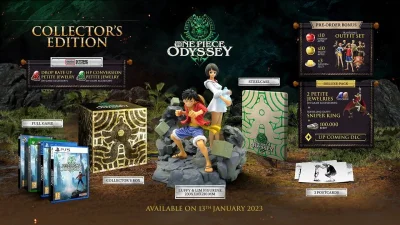 kolekcjonerki_com - One Piece Odyssey – poznaliśmy datę premiery i kolekcjonerskie wy...