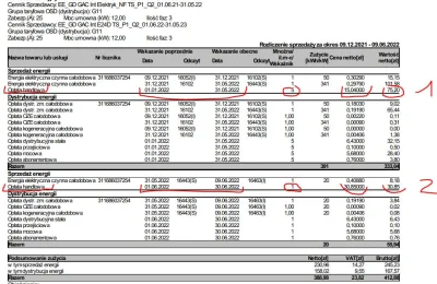marcinnosek - @ryceszzz: popatrz na fragment mojego rozliczenia (aby nie bylo Tauron ...