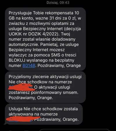 lukas12x - O co tu chodzi, Orange samo z siebie odpaliło mi jakąś dodatkową usługę o ...