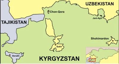 Mirzani - @Spioszeq: taka śmieszna granica. Dużo Tadżyków mieszka w Kirgistanie i na ...