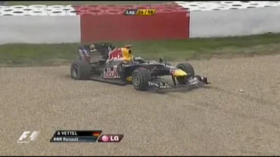 R.....8 - Aj... Sebastian Vettel Proszę Państwa! Lider wyścigu już poza wyścigiem!
#...