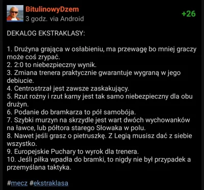 BitulinowyDzem - Ej, sprawdza się xD 
Przykazania 2 i 8

#mecz