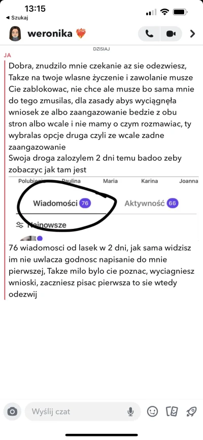 Mystogan - Ona i tak nie wyciągnie zadnych wnioskow, ma to gdzies, zrozumie to dopier...