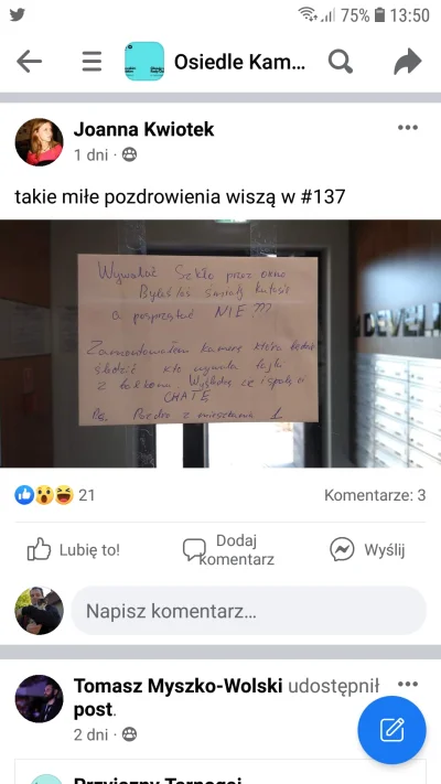 chemikorganik - Ładne nowe osiedle deweloperskie.
Z monitoringiem.
Miało być bezpiecz...