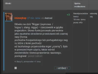 iminwykop - M0deracja po jej stronie zawsze racja. Maciekzklanusalutuje.jpg

#moderac...