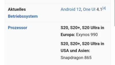 kurczakos1 - @yggdrasil
To dlaczego Galaxy S20 z 2020 roku nie ma najnowszego Android...