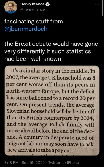 aei9077 - Według analizy Financial Times dochód przeciętnego polskiego gospodarstwa d...
