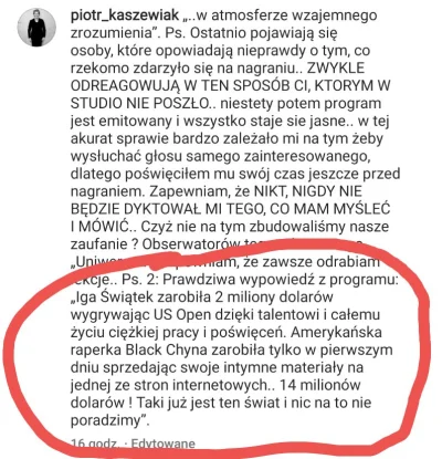 TaOsobaWieoKogoChodzi - Czy pilkarzyk zmanipulowal slowa Kaszewiaka aby przedstawic g...