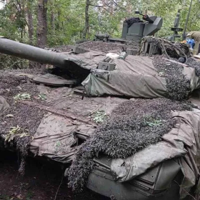 OttoBaum - Pierwszy T-90M w rękach Ukraińców. Rosyjska załoga porzuciła go w okolicac...