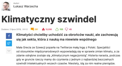 c.....c - o, obrońca nauki się odezwał