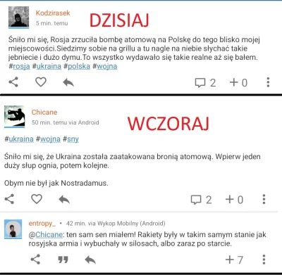 entropy_ - Bawi mnie jak #ruskapropaganda wrzuca wpisy na tag #ukraina #wojna i #rosj...