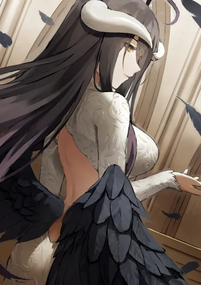 LatajacaPapryka512 - #randomanimeshit #overlord #albedo #anime