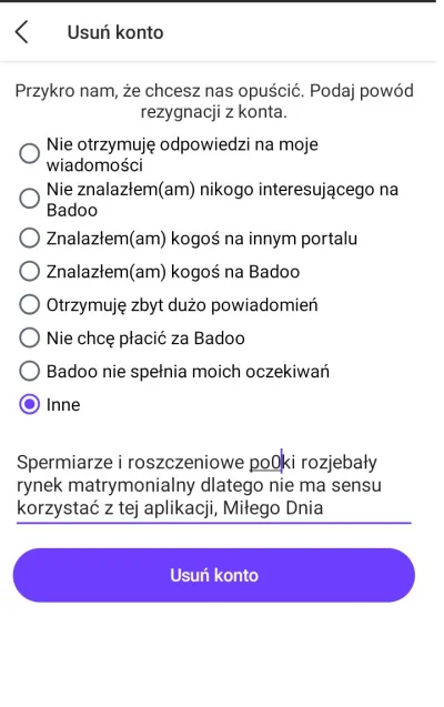 PierwszyPuchacz - Im jest przykro a ja mam to w dupe #podrywajzwykopem #badoo #p0lka ...