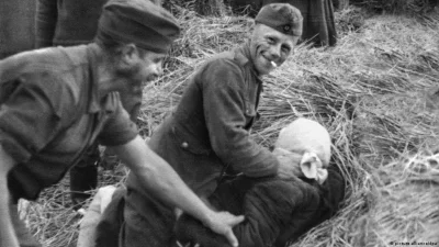 Haszem - Niemiec ratujący Polkę przed Radzieckim gwałtem..., Niemcy, Ruscy siebie war...