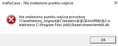 przegro_pisarz - Ściągnałem Mafię III z torentów i nie mogę odpalić bo wywala to: #gr...