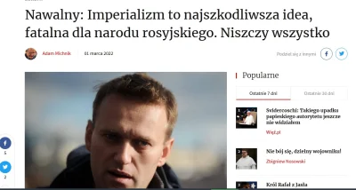 szurszur - > kawałku to imperialista jak putin.


@shmatshiage: Nie na temat i nie...