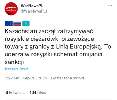 chilli1899 - Jeżeli tak rzeczywiście jest, to pan prezydent Kazachstanu Tokajew musi ...