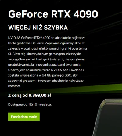 tellet - @golomb13: Już jest: https://www.nvidia.com/pl-pl/geforce/graphics-cards/40-...