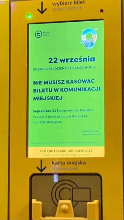bekart - kasowanie biletu po warszawsku xDDDD
 #Warszawa #angielskiztuskiem #angielsk...