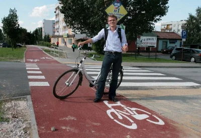 Poludnik20 - #rower Zmiana w prawie. Dziś dojeżdżając do ulicy ścieżką rowerową musim...